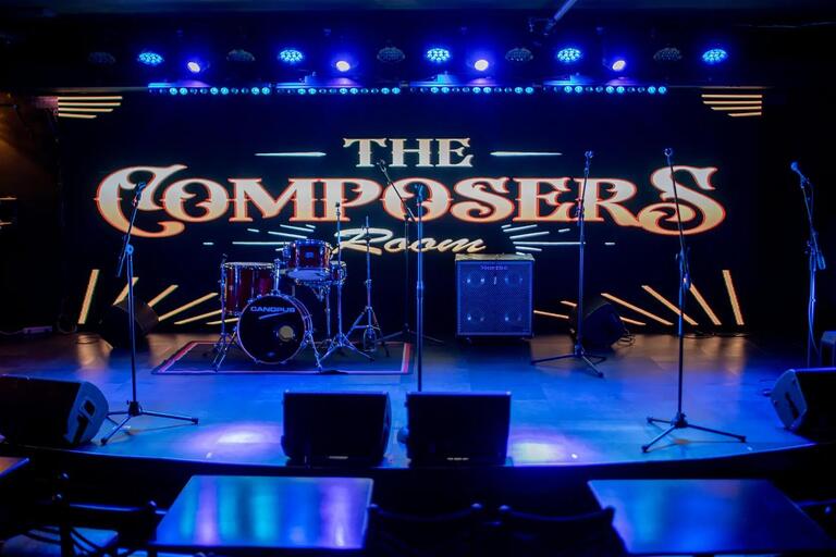 The Composers Room stage